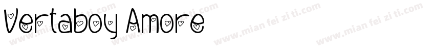 Vertaboy Amore字体转换